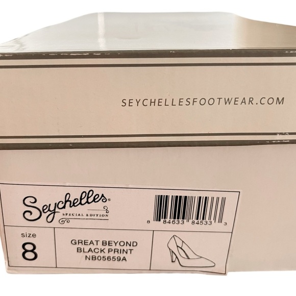 Anthropologie Seychelles Size 8 Great Beyond Brocade Metallic Print Pump Heels - Picture 8 of 9